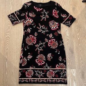 R&K Black Floral Dress